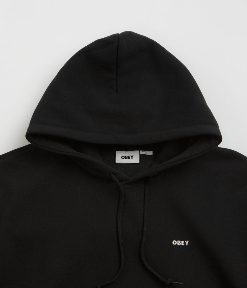 Obey Established Works Bold Hoodie in Black