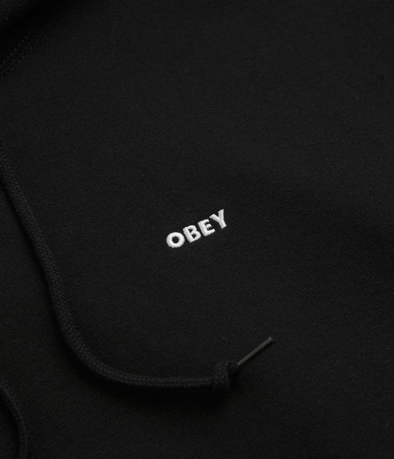 Obey Established Works Bold Hoodie in Black