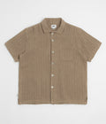 Obey Horace Short Sleeve Shirt in Unbleached Multi