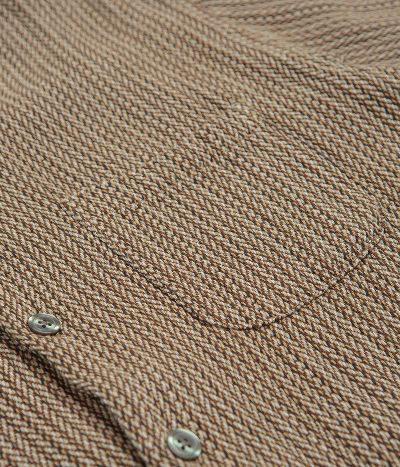 Obey Horace Short Sleeve Shirt in Unbleached Multi