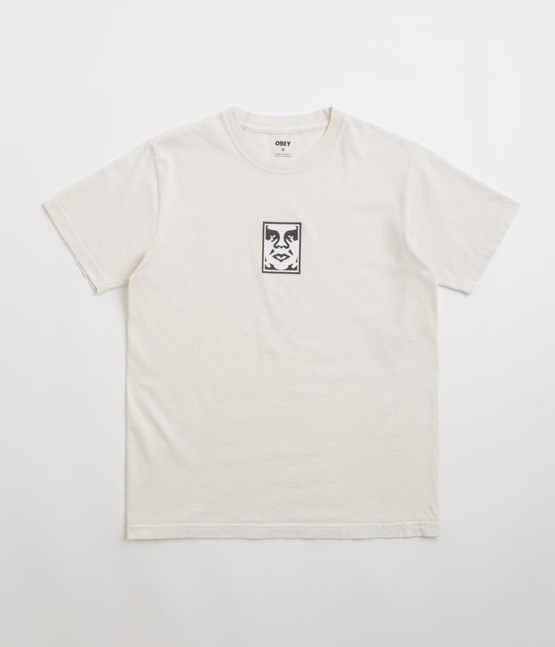 Obey Icon Face T-Shirt in Pigment Chalk