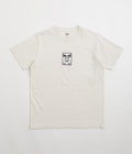 Obey Icon Face T-Shirt in Pigment Chalk