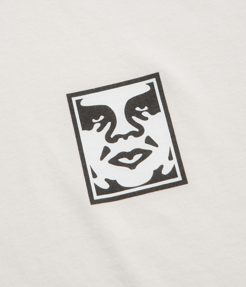 Obey Icon Face T-Shirt in Pigment Chalk