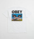 Obey In A Different Place T-Shirt in White