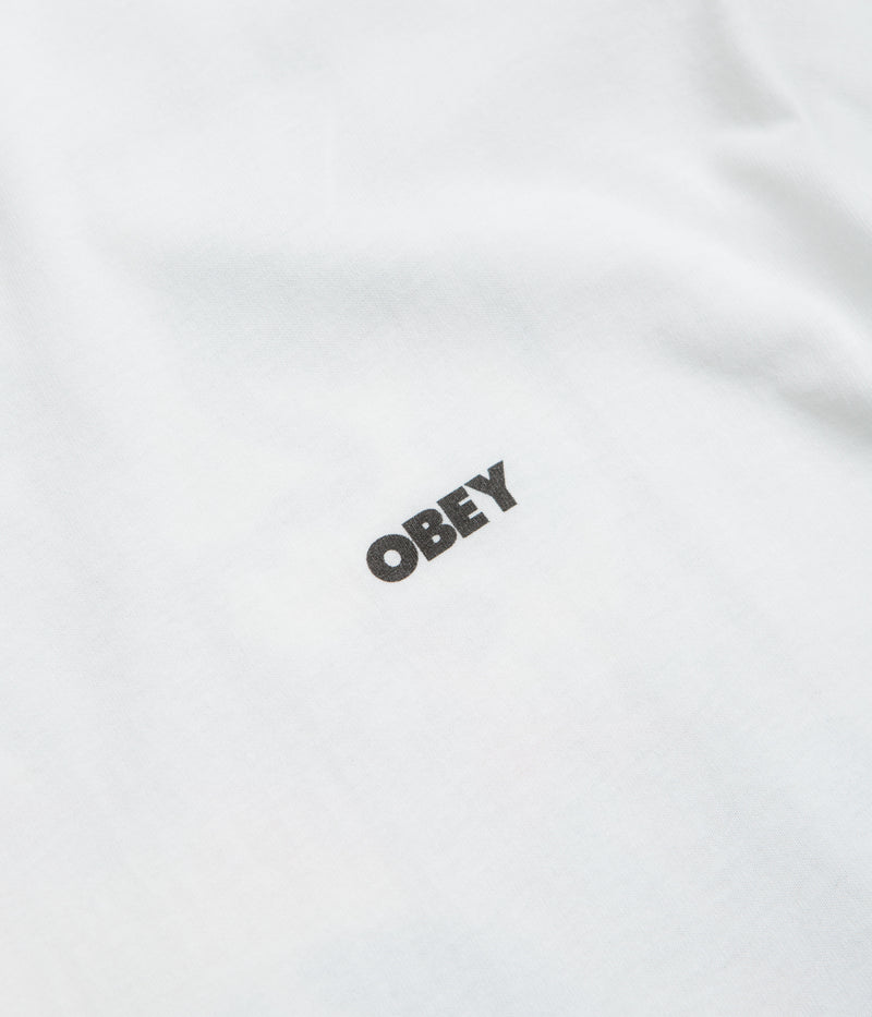 Obey Lisbon Icon T-Shirt in White