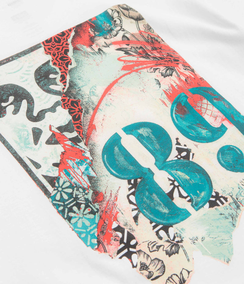 Obey Lisbon Icon T-Shirt in White