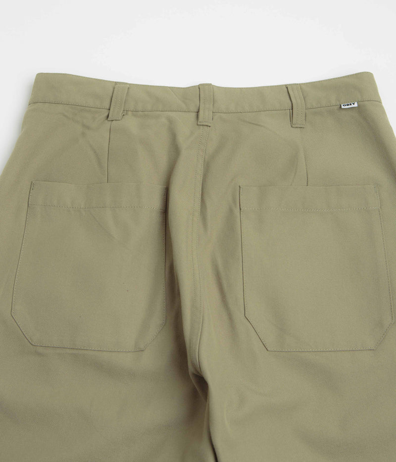 Obey Oliver Pleated Pants in Mermaid