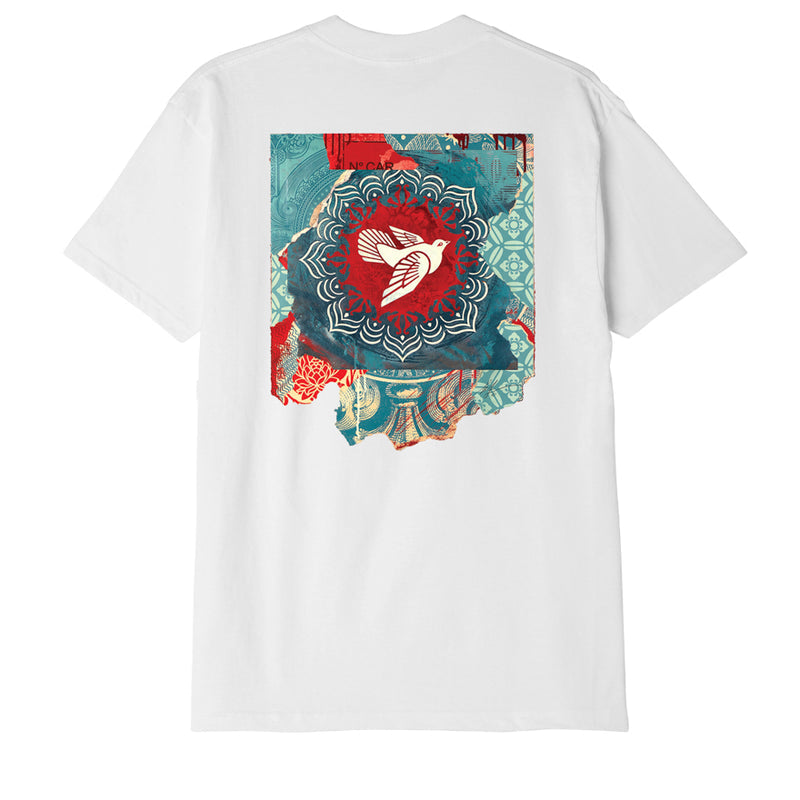 Obey peace dove blue