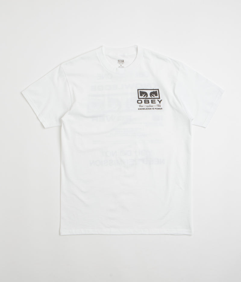 Obey Permission T-Shirt in White