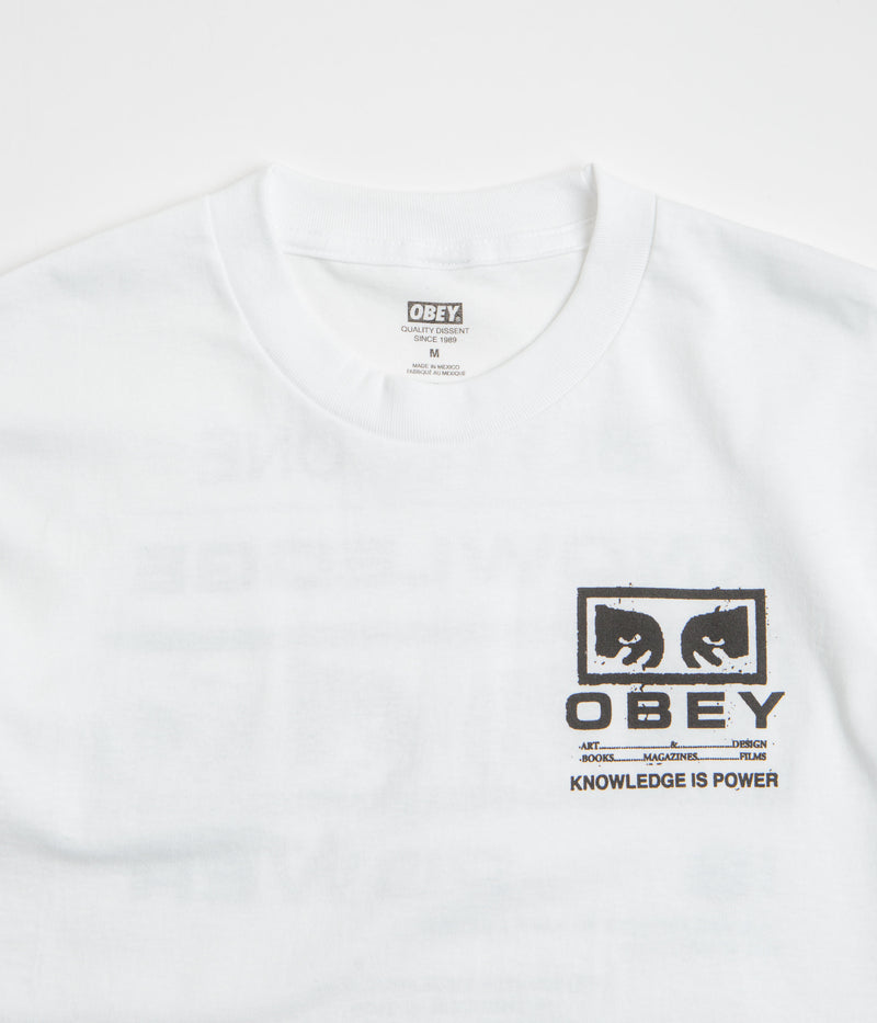 Obey Permission T-Shirt in White