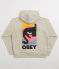 Obey Quarter Icon Hoodie in Moonstruck