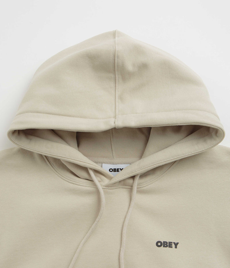 Obey Quarter Icon Hoodie in Moonstruck
