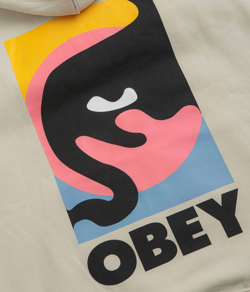 Obey Quarter Icon Hoodie in Moonstruck