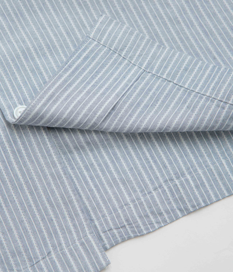 Obey Reducer Short Sleeve Shirt in Blue Fog Multi