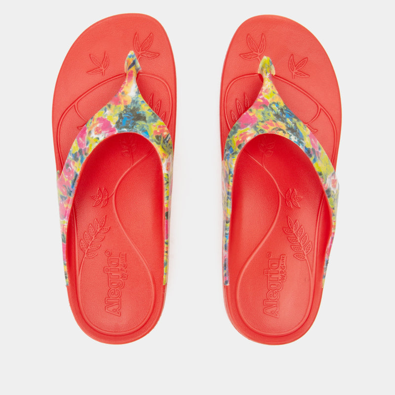 Ode Itchycoo EVA flip-flop sandal on recovery rocker outsole - ODE-7769_S4