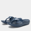 Ode Navy Gloss Sandal