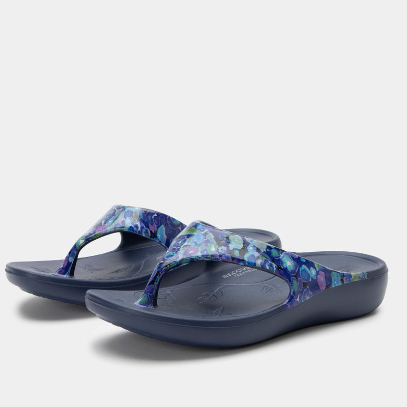 Ode Poppy Pop  Blue Sandal | Alegria Shoes