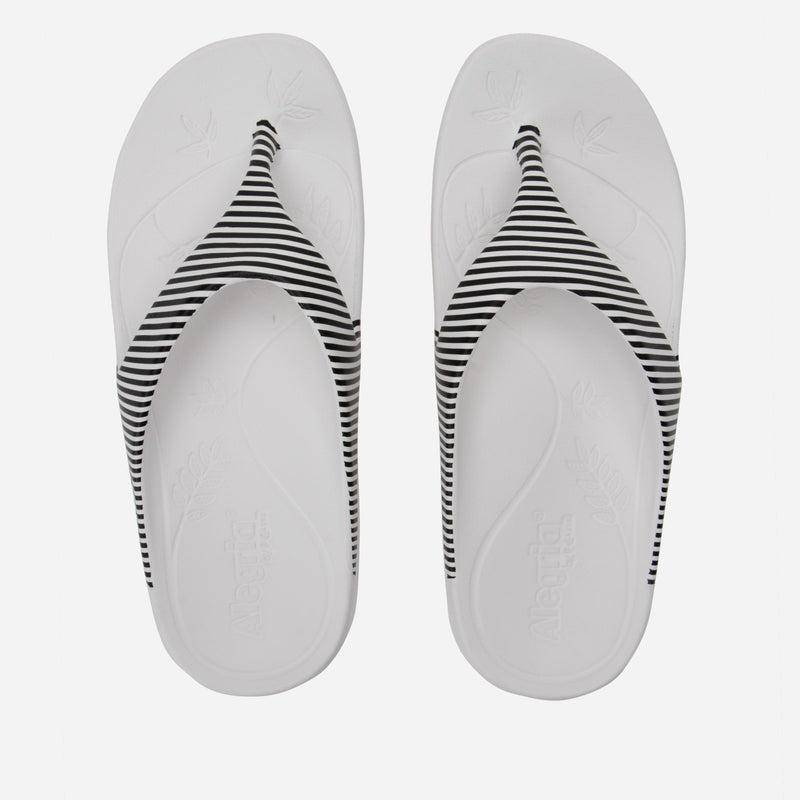 Ode Stripes Sandal | Alegria Shoes
