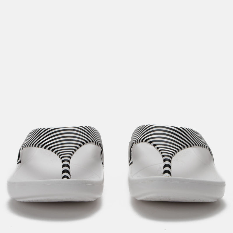 Ode Stripes Sandal | Alegria Shoes