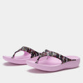 Ode Wild Flower EVA flip-flop sandal on recovery rocker outsole - ODE-5648_S1