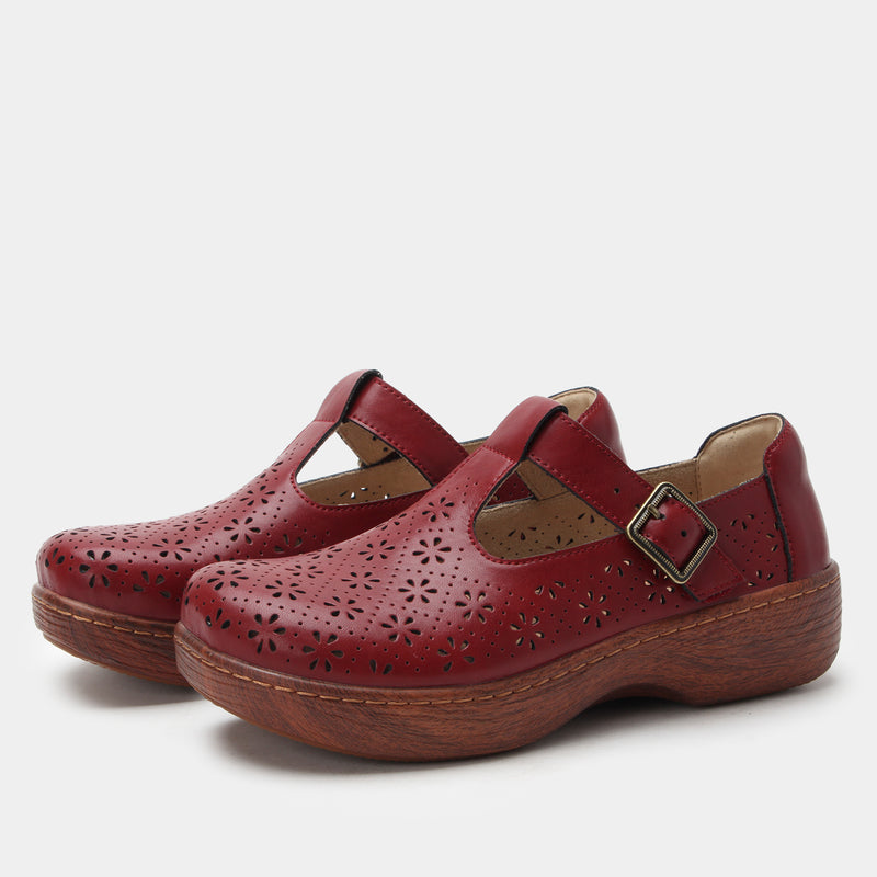 Odessa Red Breeze Shoe | Alegria Shoes