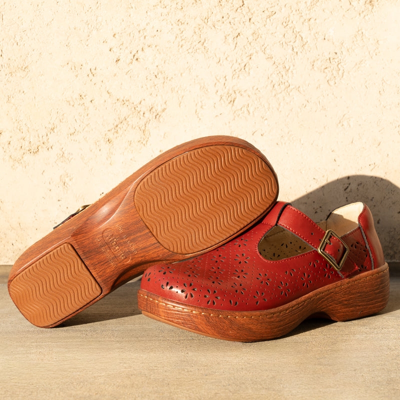 Odessa Red Breeze Shoe | Alegria Shoes