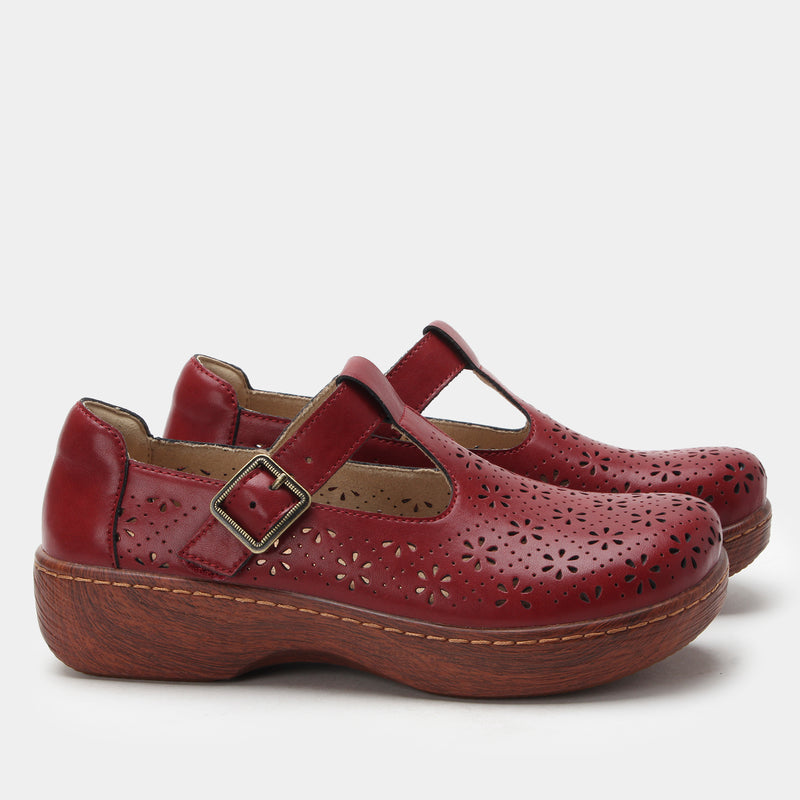 Odessa Red Breeze Shoe | Alegria Shoes