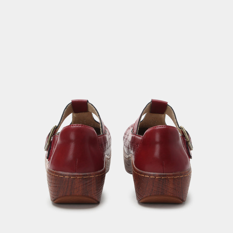 Odessa Red Breeze Shoe | Alegria Shoes