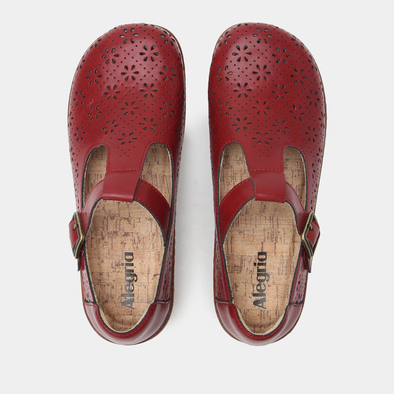 Odessa Red Breeze Shoe | Alegria Shoes