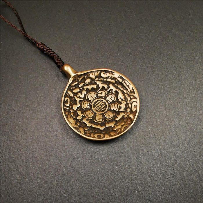 Old Melong 1.88" - Tibetan Buddhist art, view 5