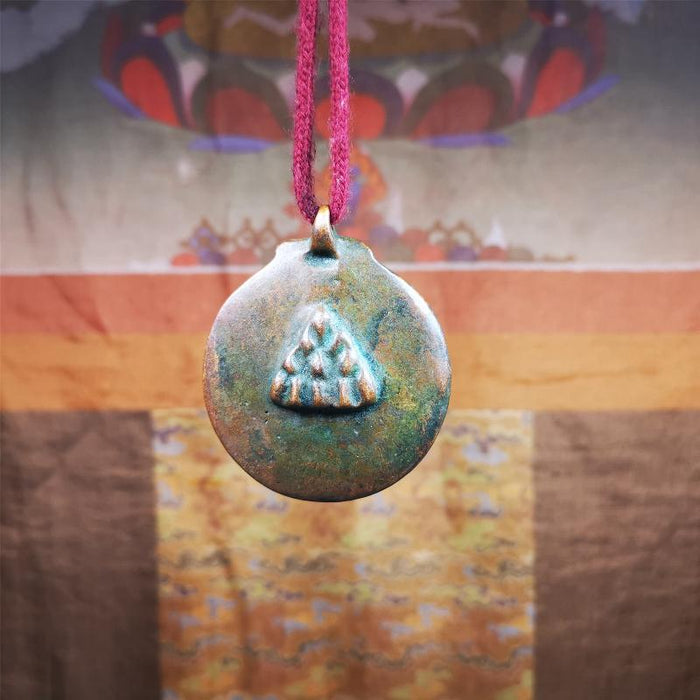 Old Melong 1.89" - Tibetan Buddhist art, view 8