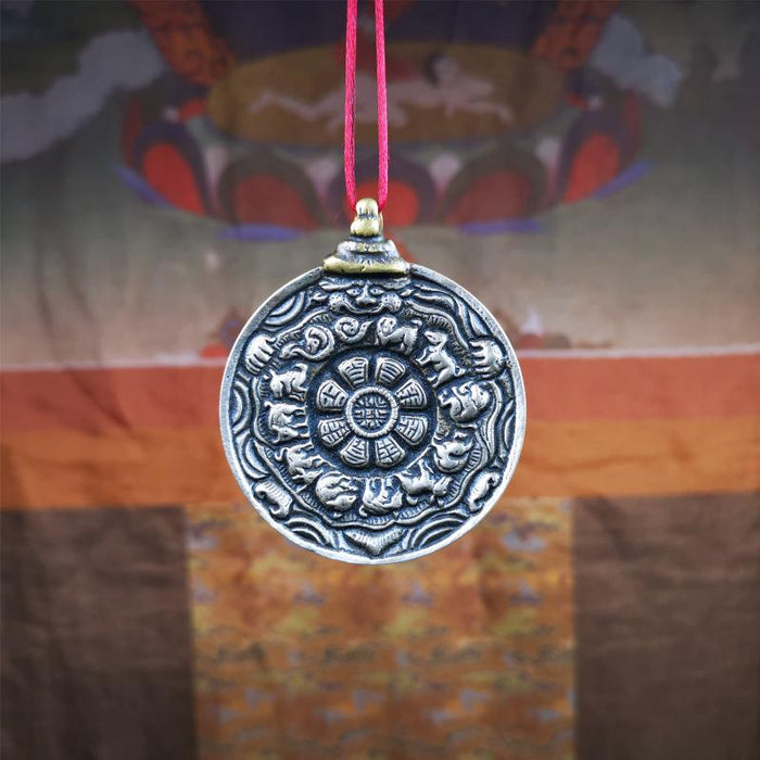 Old Melong 1.97" - Tibetan Buddhist art, view 8
