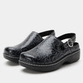 Olie Embroider Me Pewter Shoe | Alegria Shoes