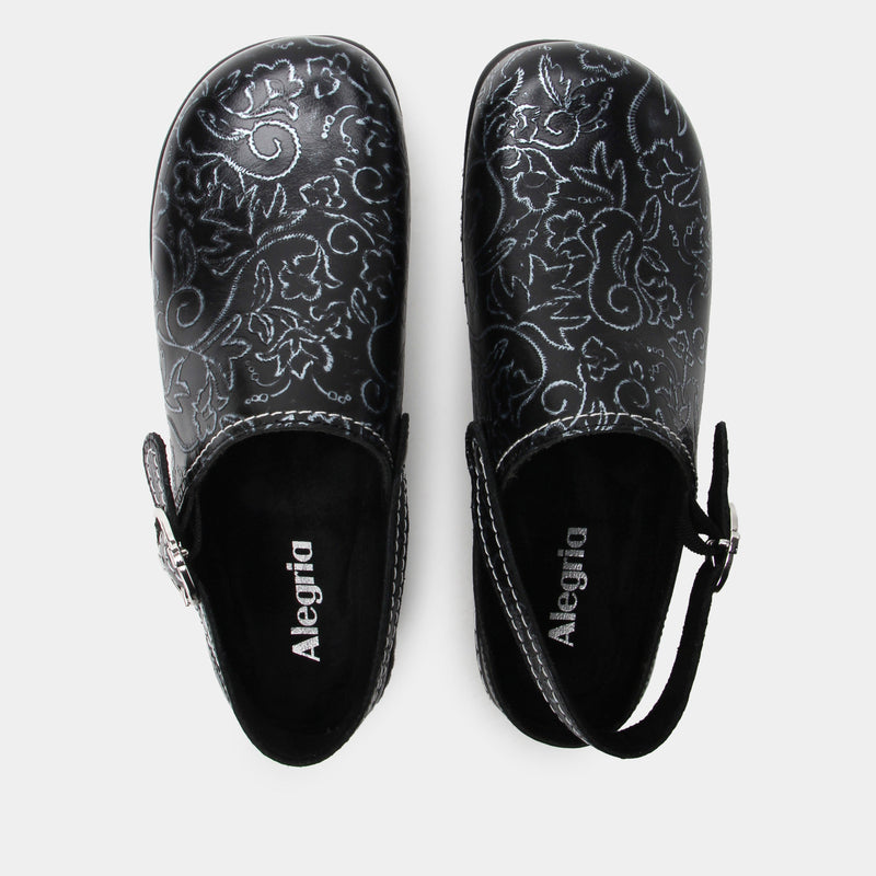 Olie Embroider Me Pewter Shoe | Alegria Shoes