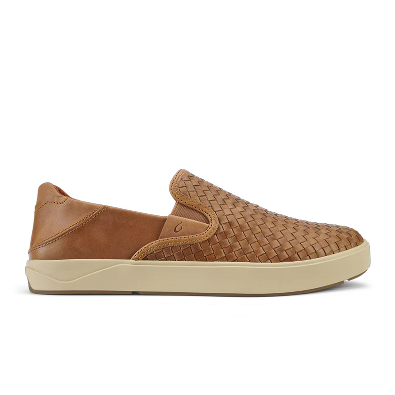OluKai Lae'ahi Lauhala Slip On (Men) - Fox/Fox Dress-Casual - Slip On - The Heel Shoe Fitters