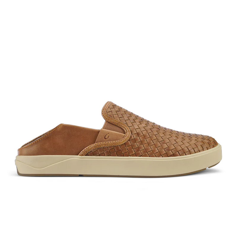 OluKai Lae'ahi Lauhala Slip On (Men) - Fox/Fox Dress-Casual - Slip On - The Heel Shoe Fitters