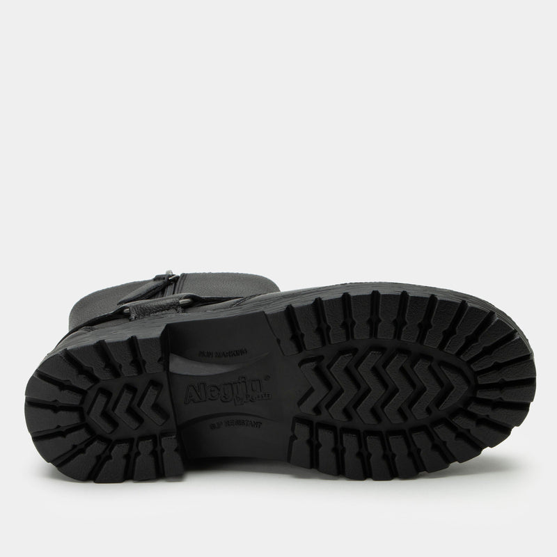 Olympia Black Bird Boot | Alegria Shoes