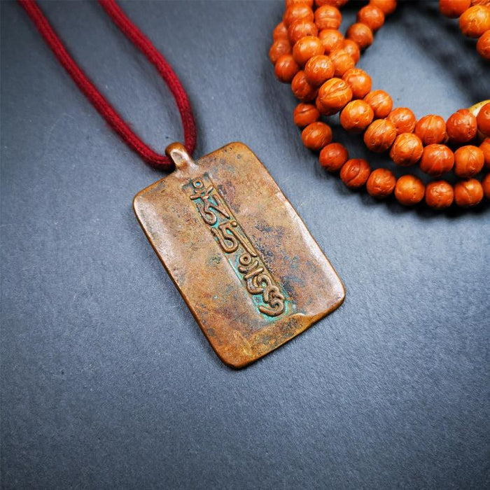 Om Melong 2.44" - Tibetan Buddhist art, view 4