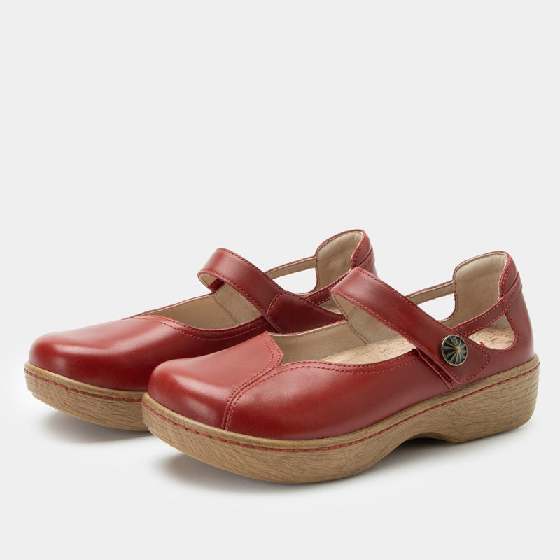 Onika Big Red Shoe | Alegria Shoes