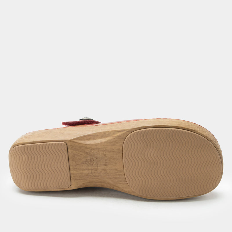 Onika Big Red Shoe | Alegria Shoes