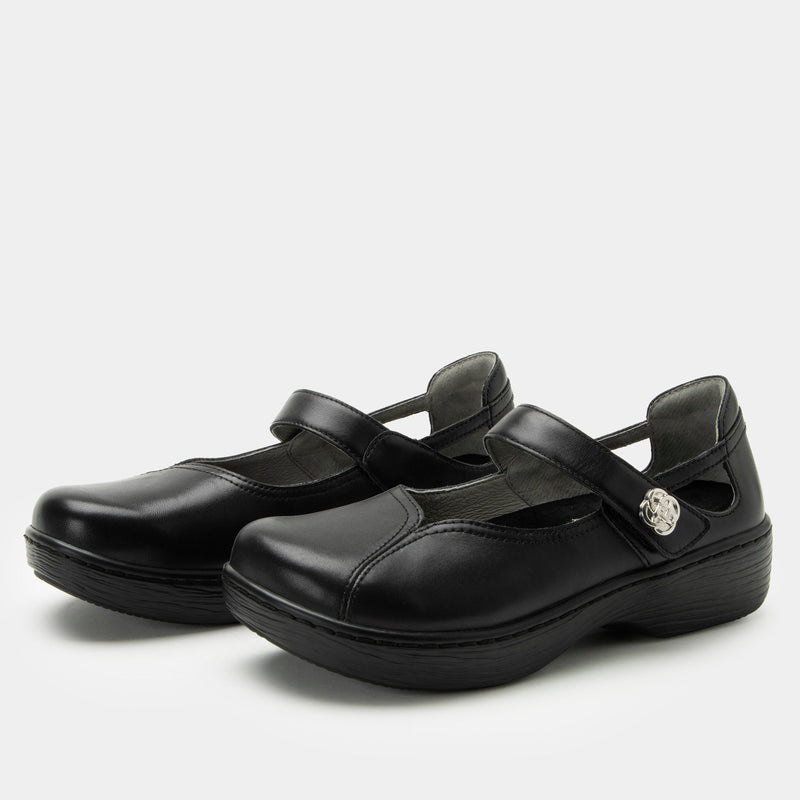 Onika Black Shoe | Alegria Shoes