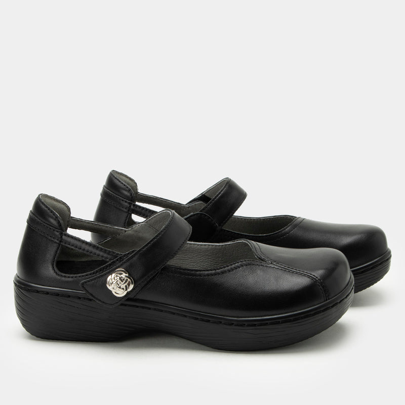 Onika Black Shoe | Alegria Shoes