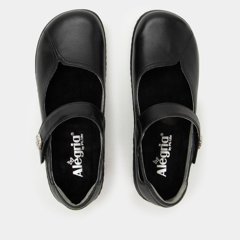 Onika Black Shoe | Alegria Shoes