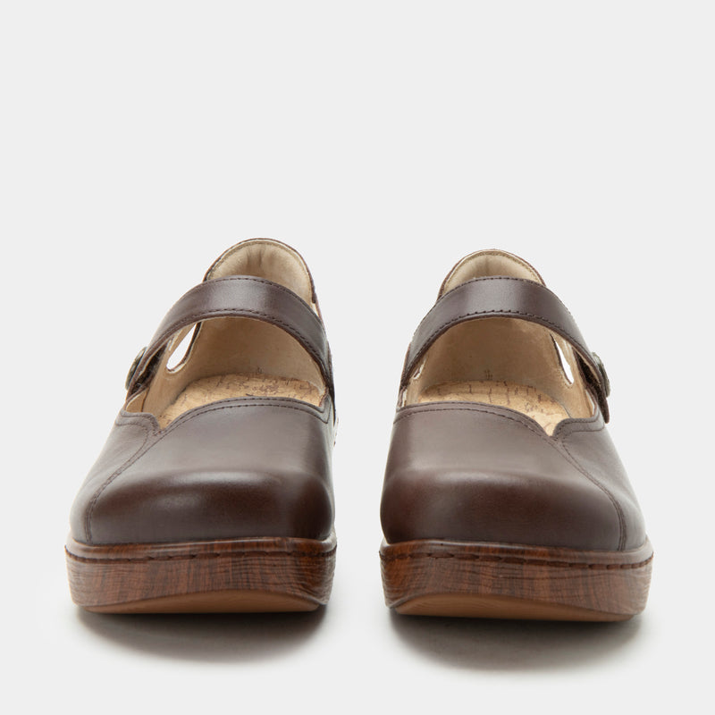 Onika Coffee Bean mary Jane shoe | Alegria Shoes