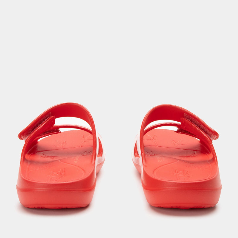 Orbyt Coral Gloss Sandal | Alegria Shoes
