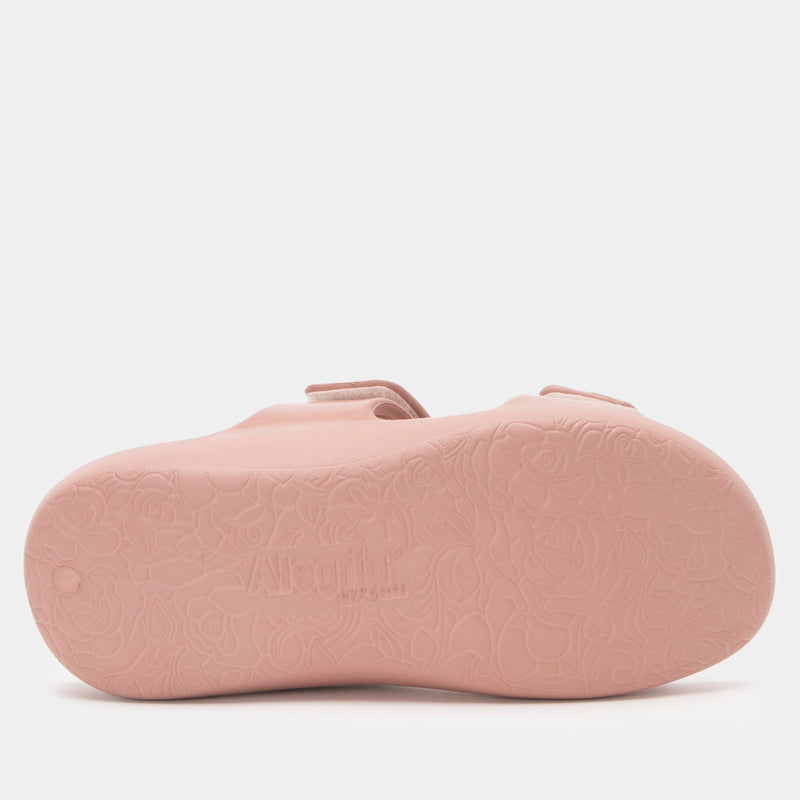 Orbyt Dusty Rose Gloss Sandal | Alegria Shoes