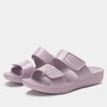 Orbyt Lilac Gloss Sandal | Alegria Shoes