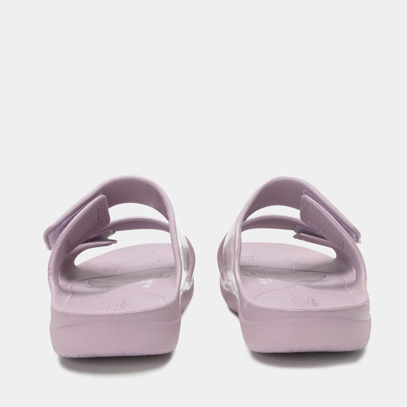 Orbyt Lilac Gloss Sandal | Alegria Shoes
