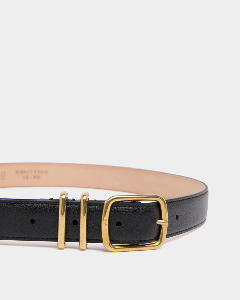 Orson 25 mm Belt in Black Leather