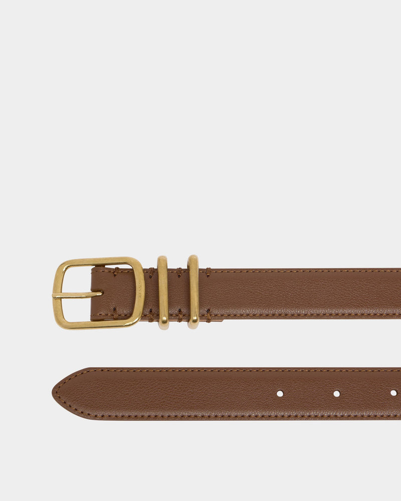 Orson 25 mm Belt in Brown Leather